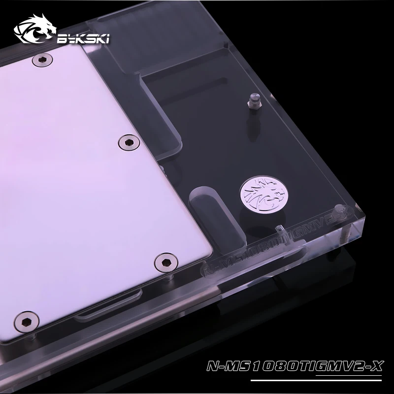 Bykski GPU водный блок для MSI GTX1080TI GAMING X 11 GB/1080Ti ARMOR полное покрытие Видеокарта кулер для воды