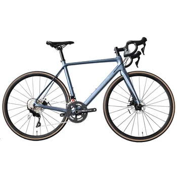 

Cycling Road Bike Driving System R7000 105 2*11 Speed Wire Pull Disc Brake 700C Tire