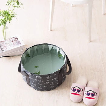 

Foldable Basin Travel Camping Washbasin Bucket Fishing Folding Basin Foot Bath Sink Washing Basket Spa Foot Bath Bucket