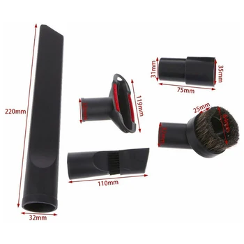 

6Pcs/set Universal For Vacuum Hose Attachment AC Husky Craftsman Brush Nozzle Tool Vacuum Cleaner Apdater