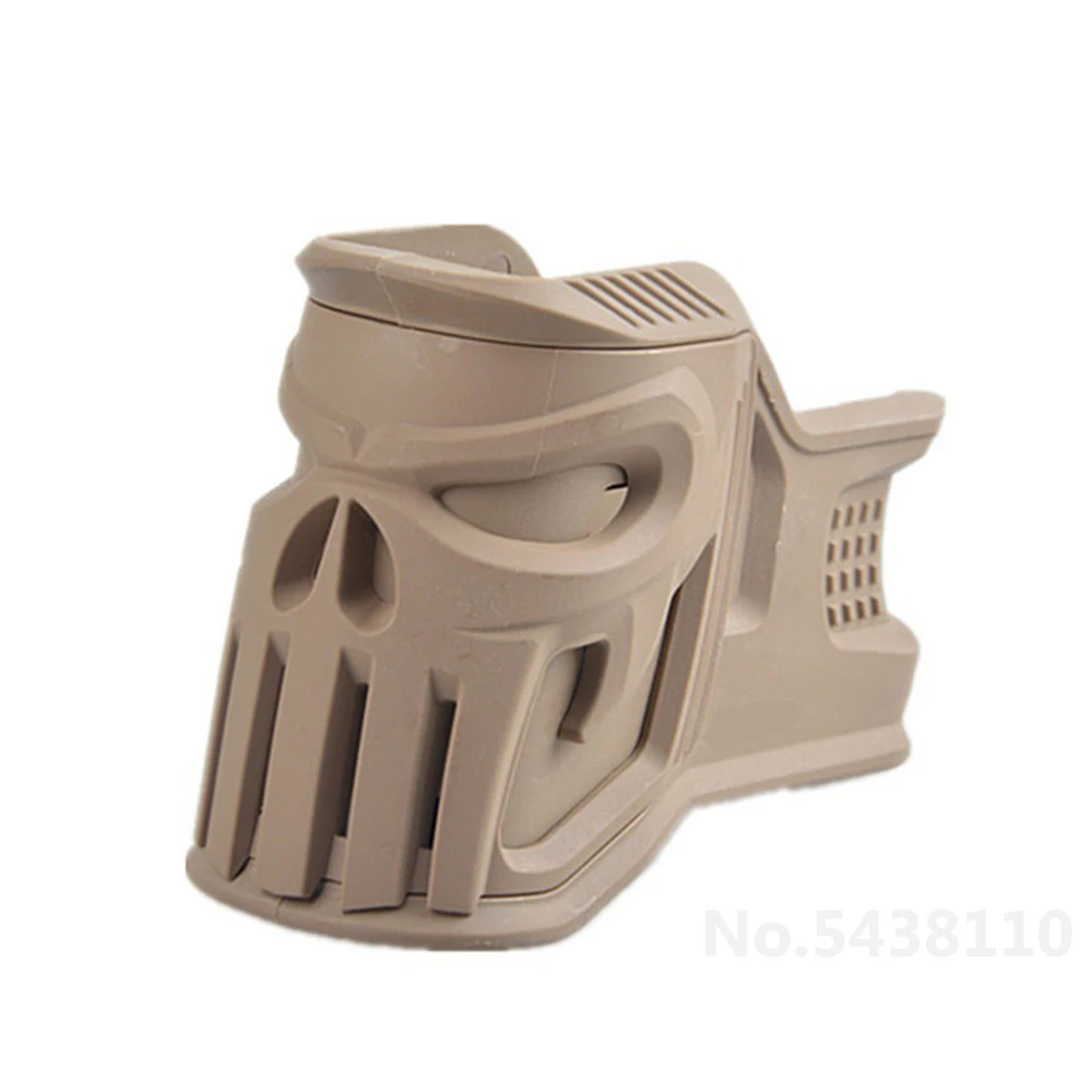 Mojo Mag Well Grip-черный для: Aeg FAB Defense "MOJO Grip" Magwe Tactics Grip Finger Grooves Warp Нескользящая ручка аксессуары - Цвет: TAN