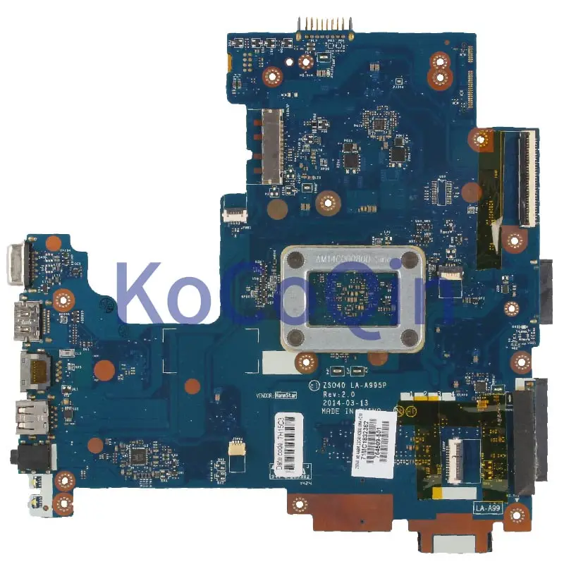 Placa Mãe para Computador Portátil hp Pavilion 14 r 240 g3 Celeron N2830 Placa Principal para Notebook Zs040 La-a995p 20112022 Sr1w4 Placa-mãe para notebook - Imagem 6