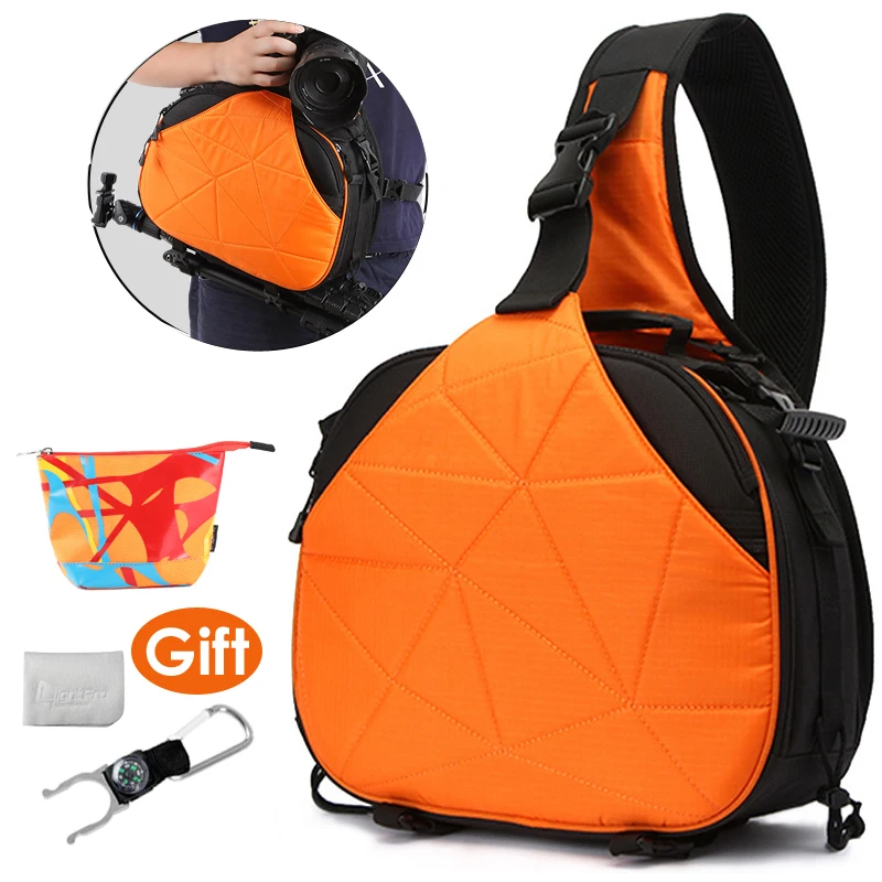 DSLR Camera Triangle Sling font b Shoulder b font font b Cross b font Body Waterproof