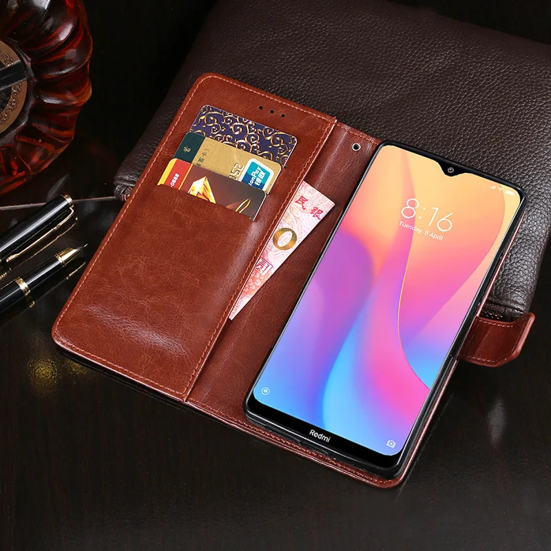 Кожаный чехол-книжка чехол Red mi 6A 7A 8A S2 5 Plus/Note 4/4S IPhone X 7 6 8 Pro 5A Prime для Xiaomi mi 9 Lite SE 5X 6X A1 A2 A3 Бумажник Мягкий чехол