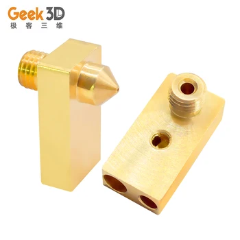 

3D Printer Ultimaker2 UM2 Heater Block with Nozzle 0.4MM for 3D Printer Accessories Ultimaker 1.75mm/3.0mm filament
