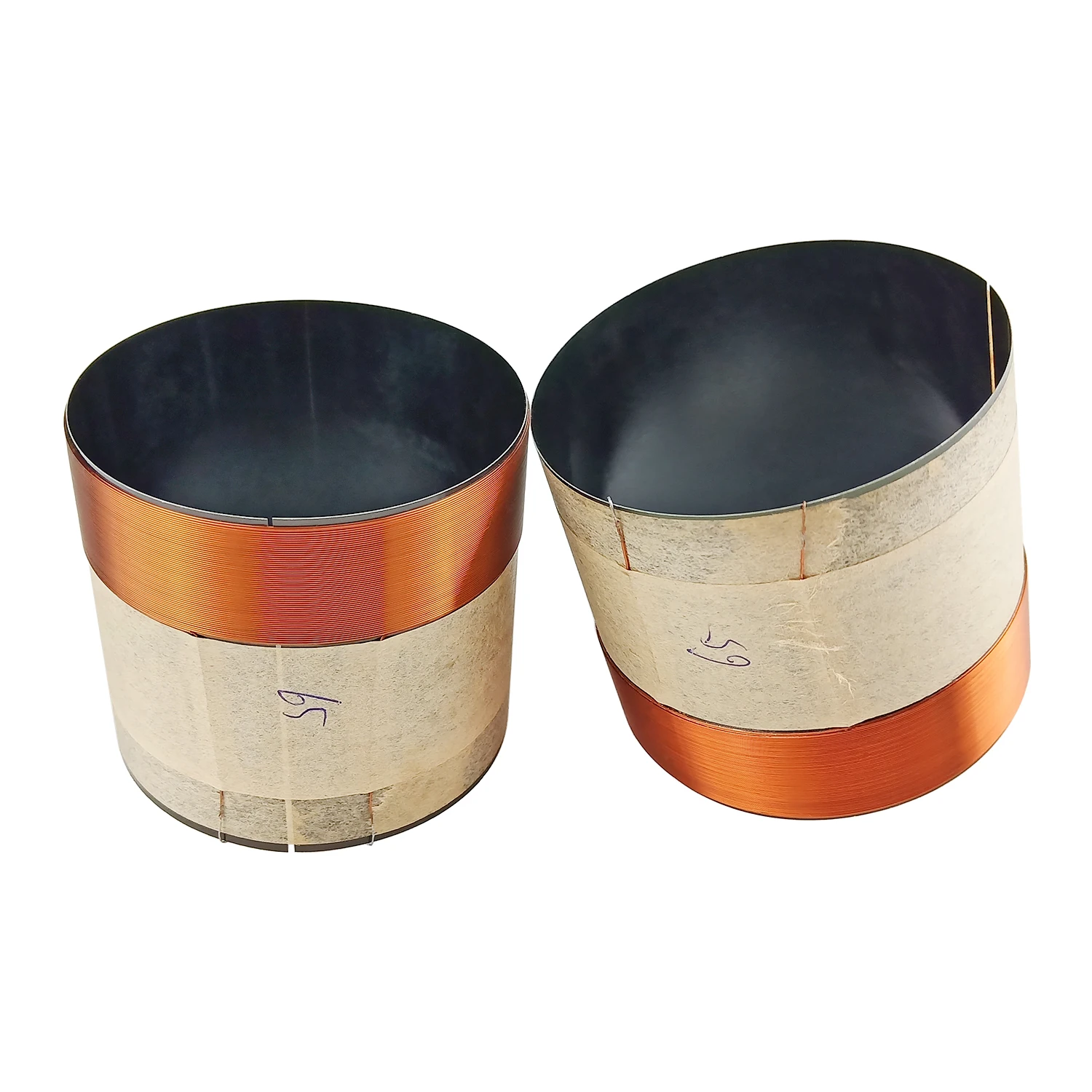 Bobina de Voz para Alto-falante Fio de Cobre Ghxamp Woofer Reparo Faça Você Mesmo 2 Peças 65mm 8ohm - Image 4