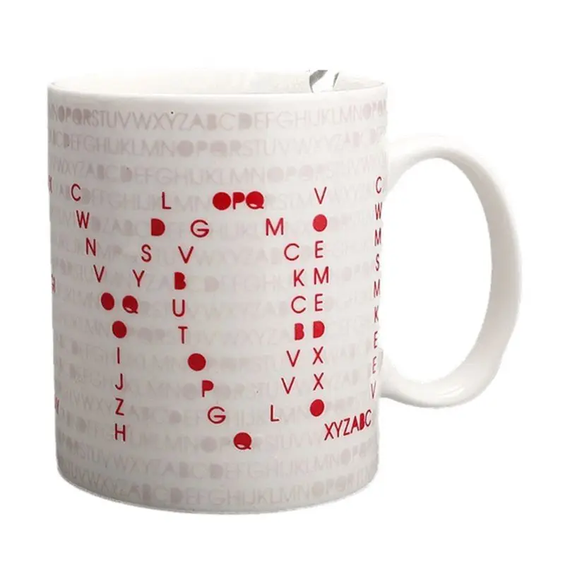 Love Code, керамическая кружка для кофе, меняющая цвет, Волшебная чашка для чая и молока, День святого Валентина