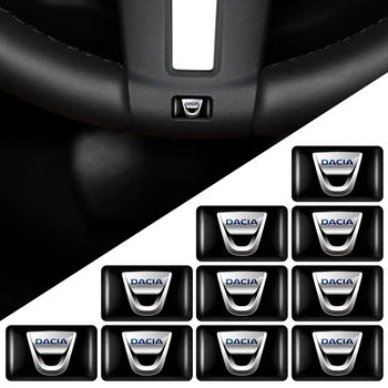 

Car Accessories 3D Epoxy Decoration DACIA logo Emblem Stickers For Dacia Duster Logan Sandero Stepway Lodgy Mcv 2 Dokker