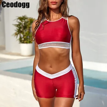

Pad Mesh Women Yoga Set Workout Outfit Clothes Running Tracksuit Gym Wear Jogging Sports Bra Yoga Shorts Conjunto Mujer