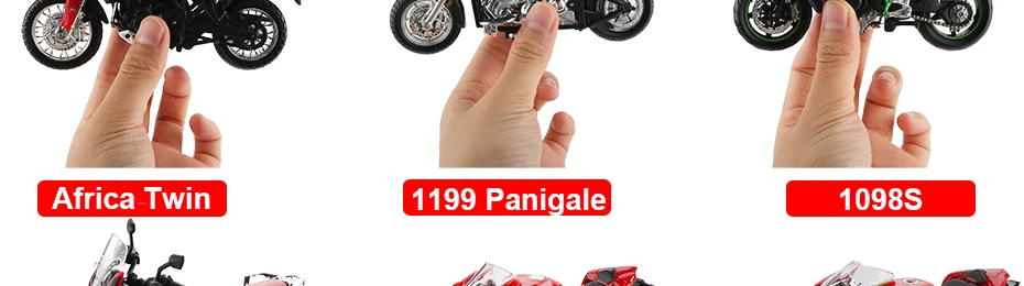 Maisto 1:18 сплав модель мотоцикла Игрушка внедорожные модели гоночных автомобилей Африка Твин H2R 690 Duke мотоциклы игрушки для детей