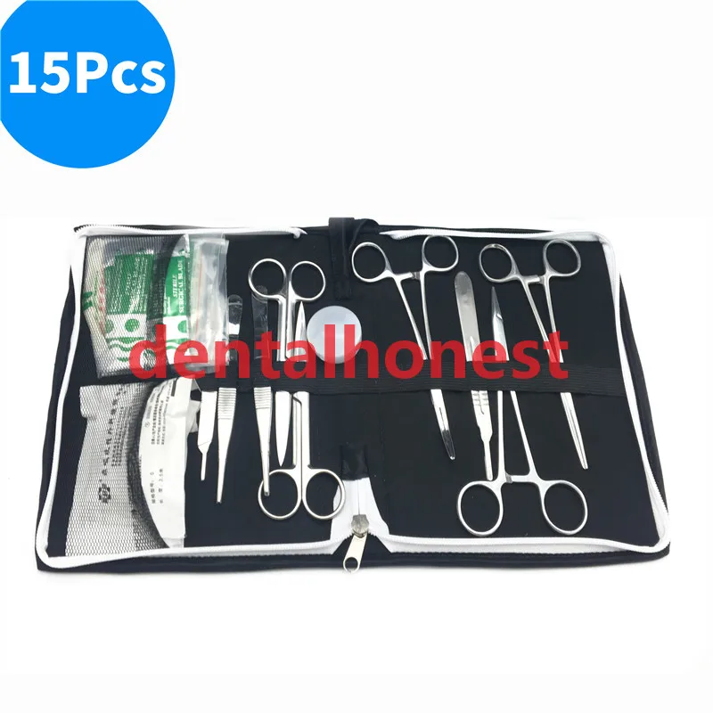 Science Aids training Surgical instrument tool kit/surgical suture package kits set for student