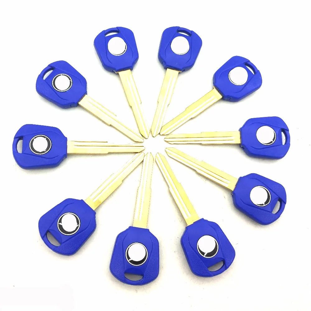Motorcycle Key Blanks 10pcs for HONDA CB400 VTEC CBR600 900 1000