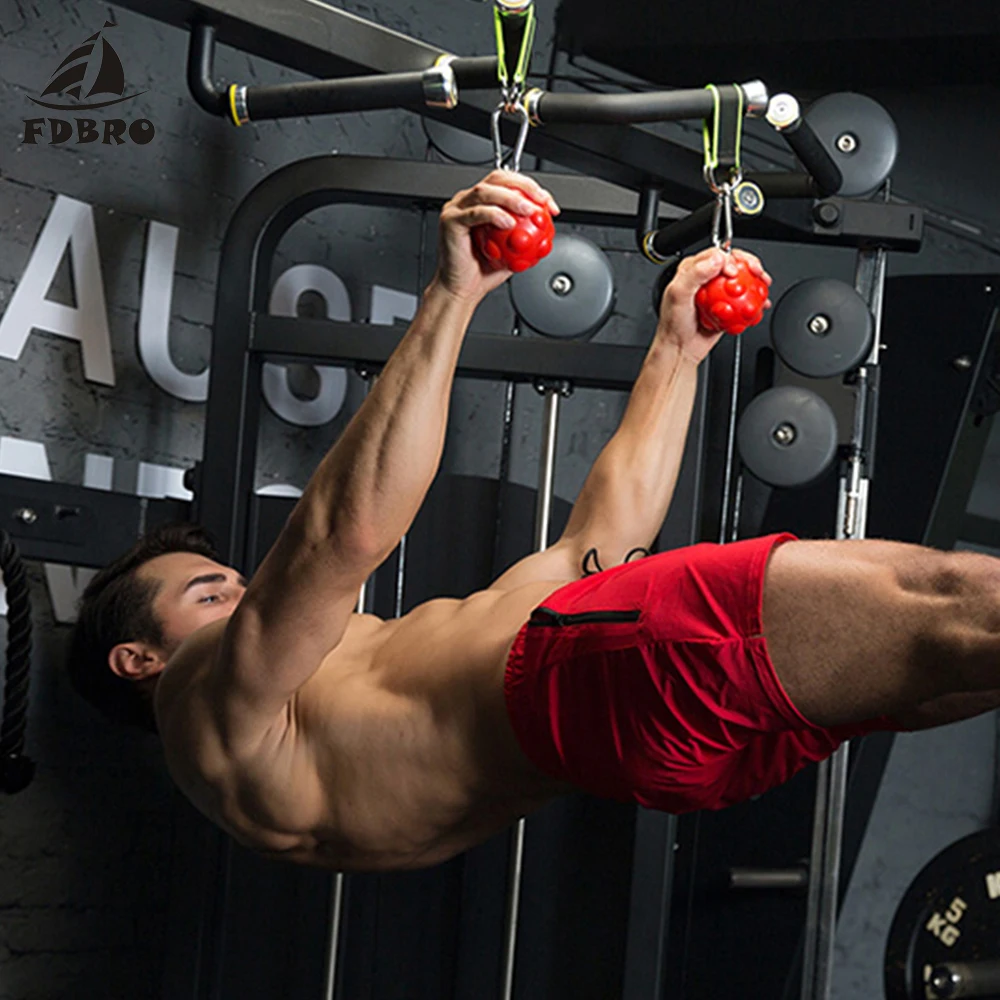 

FDBRO Hand Grip Ball Pull Up Balls Cannonball Finger Trainer Strength Barbells Hand Grip Strengthener Arm Muscle Grip Training