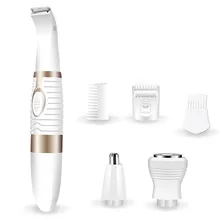 Экспорт внешней торговли 3-в-1 электрическая Женская бритва триммер для волос бритва с насадками для стрижки волос грива Ножи Многофункциональный косметический набор