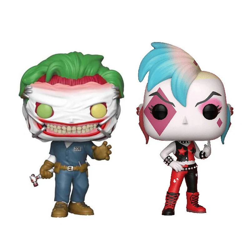 Funko POP DC SUPER HEROES The Joker Харли Квин виниловая кукла ПВХ фигурка Коллекционная модель игрушки для детей Рождественский подарок