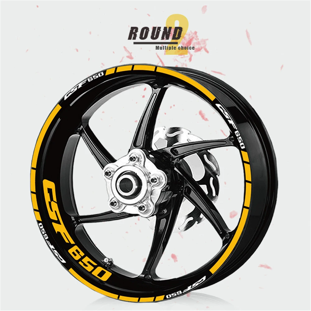 gsf 1200 600 650 400 1250 8 x SUZUKI BANDIT Wheel Rim Stickers Decals