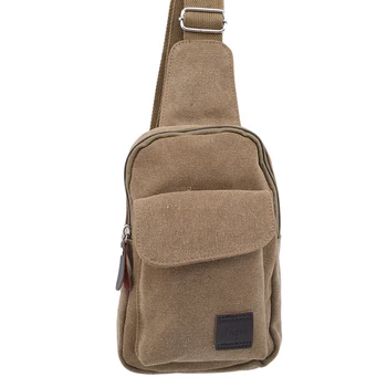 

Korean Casual Men Chest Bag 2020 Fashion Vintage Men Messenger Bag Male Multi-function Canvas Out Travel Crossbody Bags Clutch