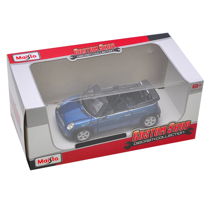 1/24 игрушка для мальчика литая модель автомобиля Коллекционная модель автомобиля подарок для детей 1:24 статические автомобили кабрио родстер