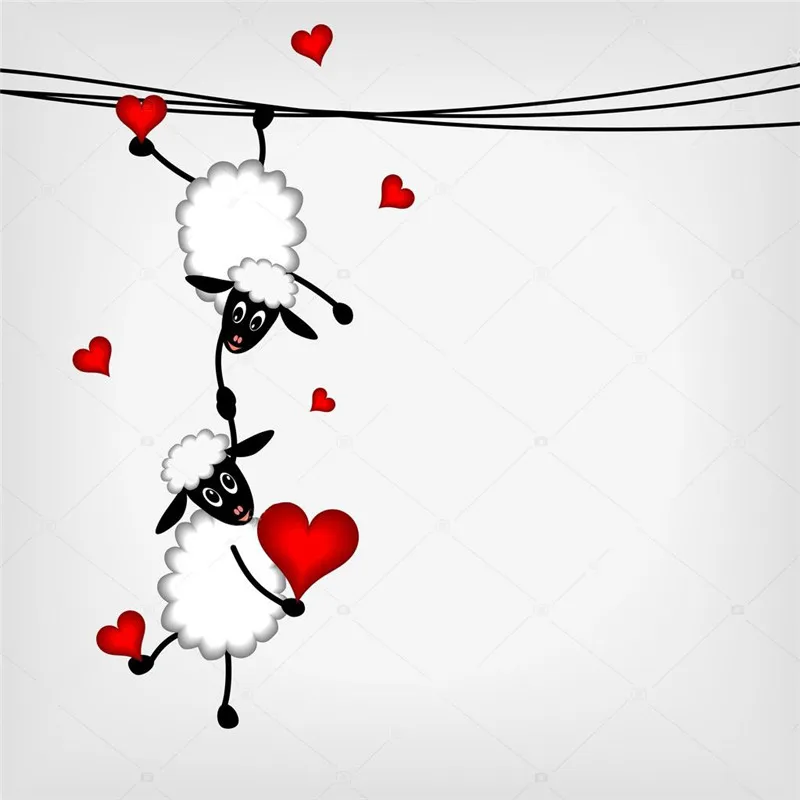 

DiyArts Two Sheep with Hearts Metal Cutting Dies for Scrapbooking New Dies 2019 Die Cuts for Card Making Craft Dies Stitch Die