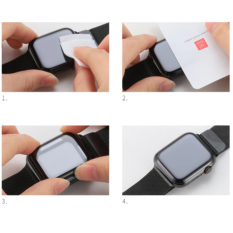 Защитное стекло для экрана apple watch 4 3 5 iWatch band 42 мм 44 мм 38 мм 40 мм HD водонепроницаемое Закаленное стекло пленка часы аксессуары