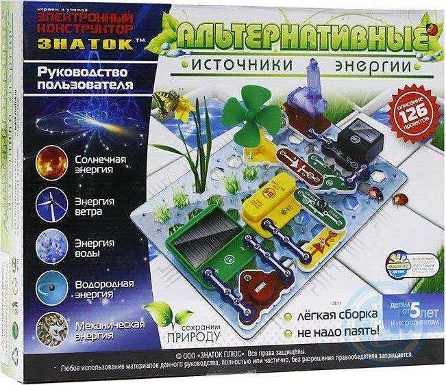 Электронный конструктор Альтернативные источники энергии ЗНАТОК