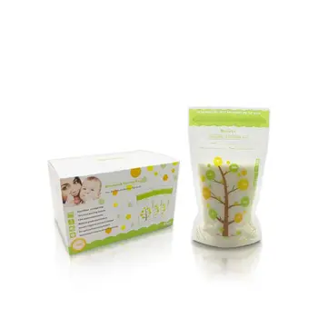 

112Pcs Baby Breast Milk Storage Bags Leak Proof Sterilized Freezer Storage Bag CORB