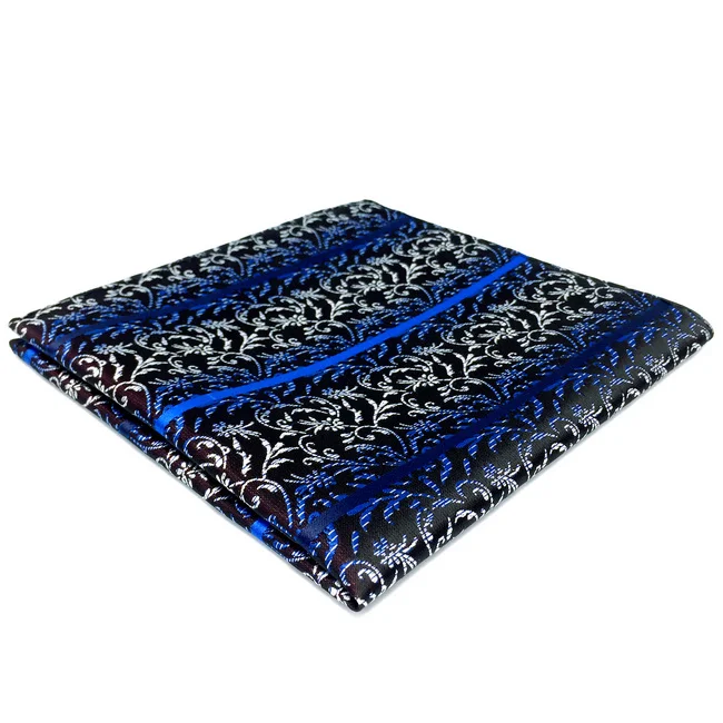 FH29 Multicolor Floral Dot Paisley Mens Pocket Square Classic Wedding Silk Handkerchief Business Jacquard Hanky - Цвет: FH29