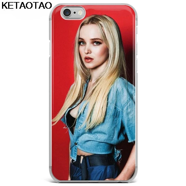 KETAOTAO Dove Cameron чехол для телефона s для iPhone 4S SE 5C 5S 6S 7 8 Plus X XS XR 11 Pro Чехол кристально чистый мягкий TPU чехол s - Цвет: Коричневый