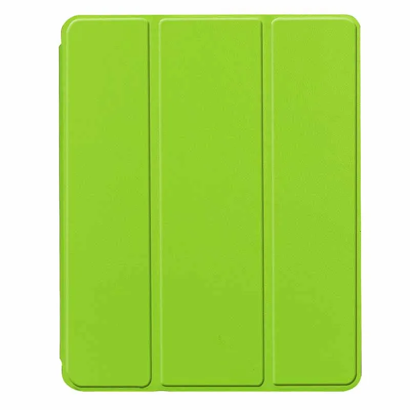 Чехол с держателем для ручек для iPad Air 3 10,5 '', кожаный чехол с откидной крышкой для iPad Air 3 10, 5 дюймов, чехол с подставкой+ стилус - Цвет: Зеленый