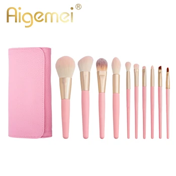 

Aigemei Makeup Brushes Set Professional with a Bag Cosmetics Foundation Eyeshadow Highlighter Make Up Brushes Set High Quality