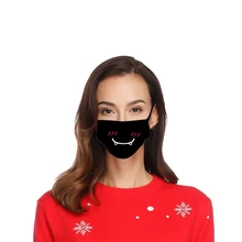 1 шт хлопок унисекс корейский стиль Kpop Черный Медведь Велоспорт Анти-пыль хлопок лицевой защитный чехол маски пыленепроницаемый рот маска для лица