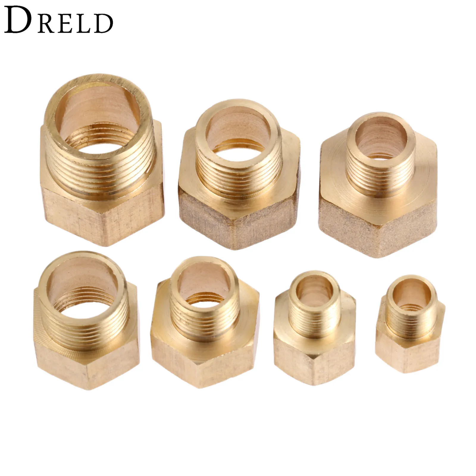 2 шт. латунные фитинги для шланга F/M 1/8 &quot1/4&quot 3/8 &quot1/2 PT штыревые к женскому резьбе