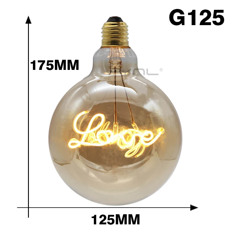 Creative Starry Lamp Bulb,G125 Edison E26/E27 Lamp Holder LED Wick ,Chandelier Replacement Holiday Celebration Bar Cafe 10 Pack Color : E26-110V Creative Starry Lamp Bulb,G125 Edison E26/E27 Lamp Holder LED Wick ,Chandelier Replacement Holiday Celebration Bar Cafe 10 Pack Color : E26-110V