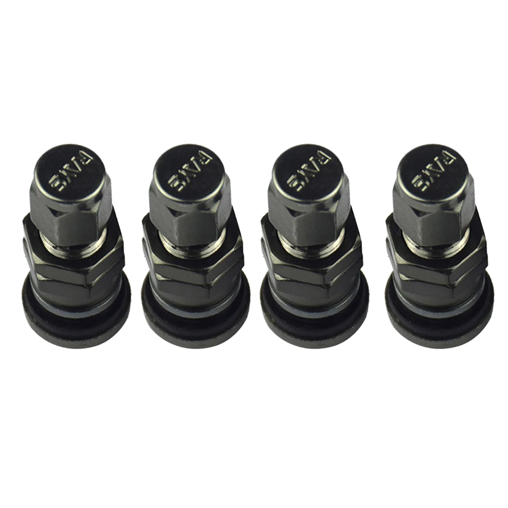 Motorcycle Car Tire / Rim Valve/Wheel Air Port Dust Cover Stem Caps Gray