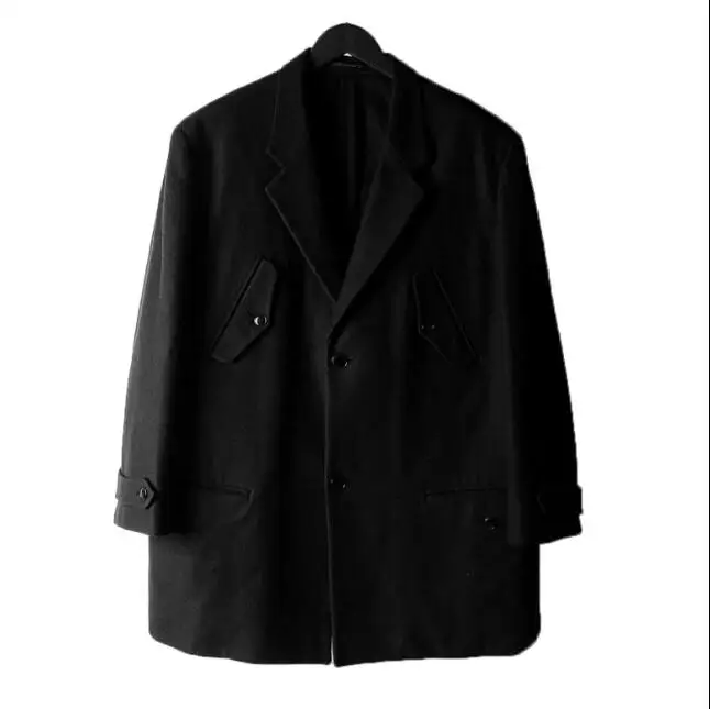 XS-6XL Новая мужская одежда мода GD stylist подиумный костюм осень зима бизнес повседневное шерстяное пальто формальное платье размера плюс