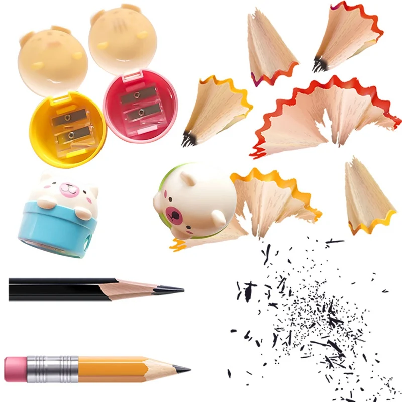 Cute Kawaii Lovely Plastic Owl Automatic Pencil Sharpener Creative Stationery Gifts For Kids School Supplies Student