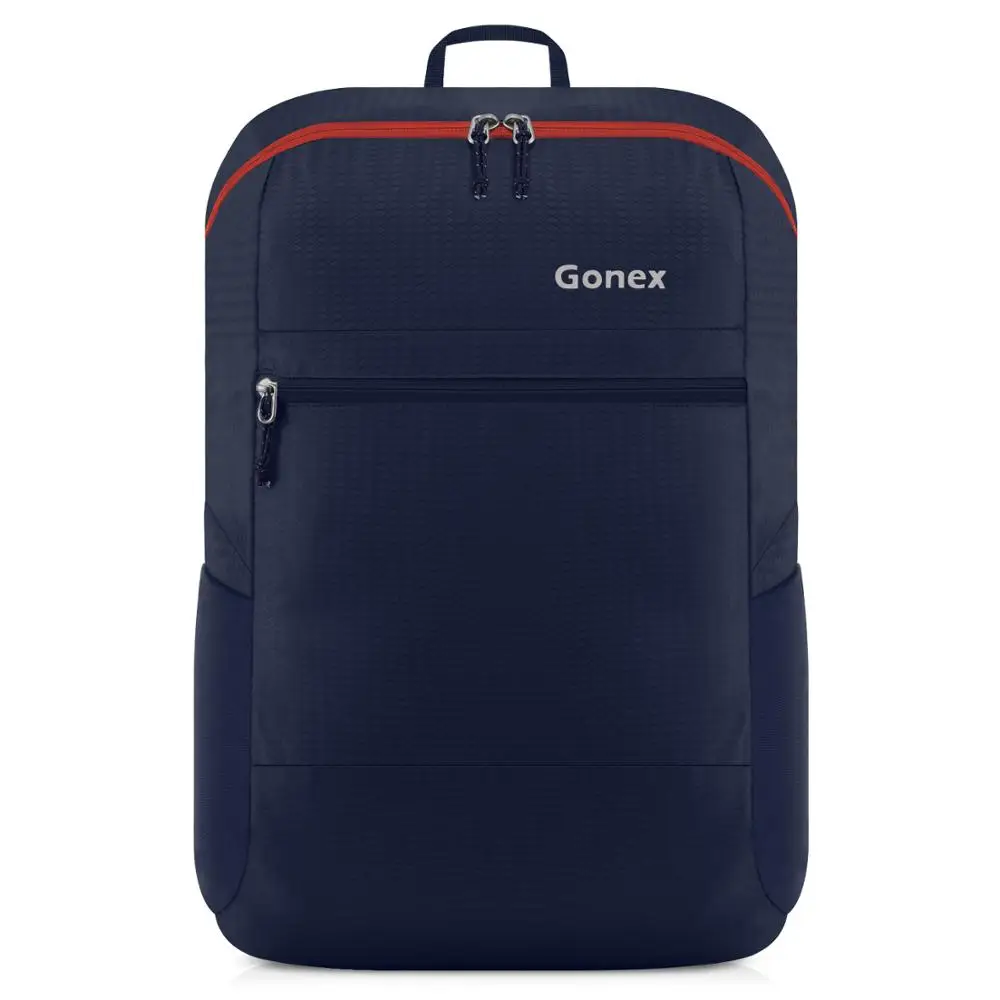 Gonex 30L Сверхлегкий упаковочный Рюкзак Повседневная нейлоновая Складная Наплечная Сумка для путешествий на открытом воздухе походные сумки для школы и шопинга - Цвет: Blue