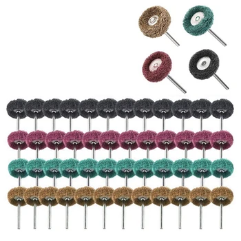 

80 PCS Abrasive Wheel Buffing Polishing Wheel Set For Dremel Rotary Tool Grinding Accessories