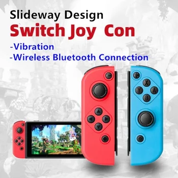 

Bluetooth Wireless Pro Game Controller Gamepad Handgrip Joystick Joy Con(L/R) for Nintend Switch NS Gaming Console Type C Cable