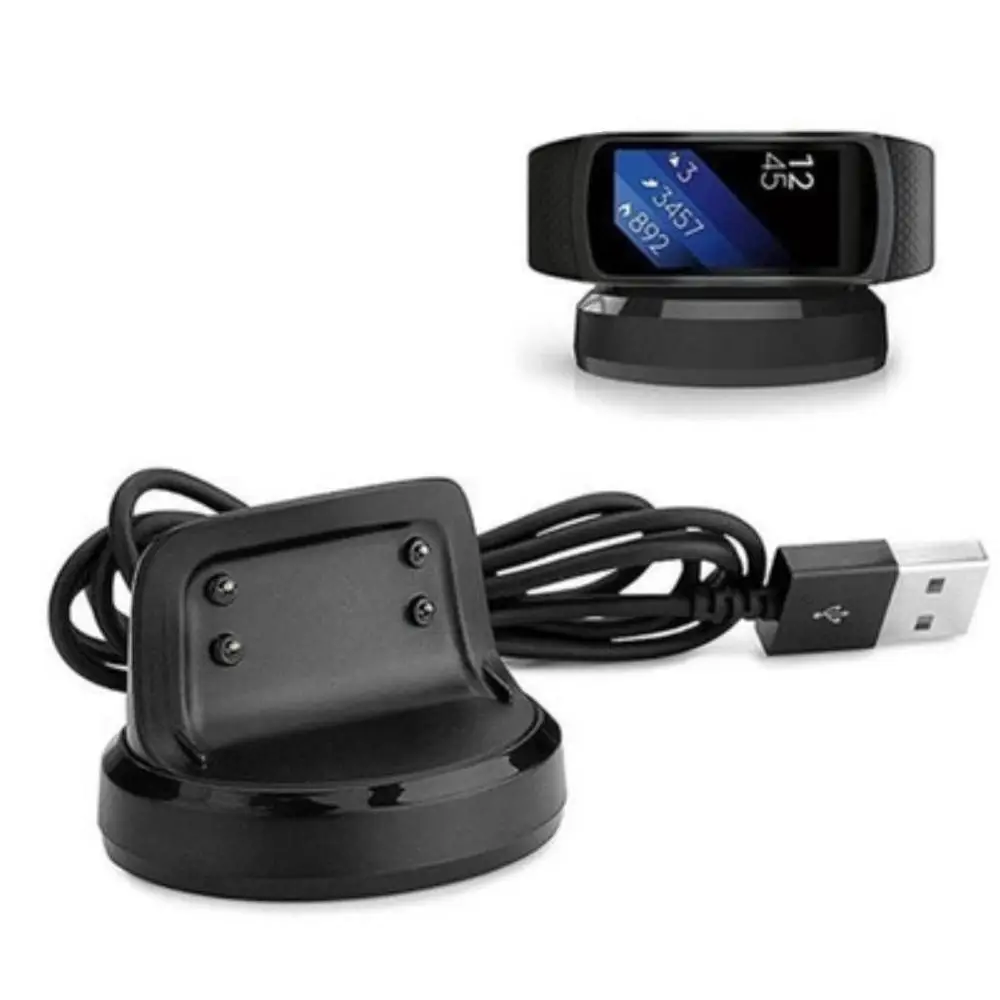 2 SM R360 USB зарядное устройство зарядная док-станция Колыбель для samsung gear Pro SM-R360 Смарт-часы полоса кабель Шнур зарядная базовая станция