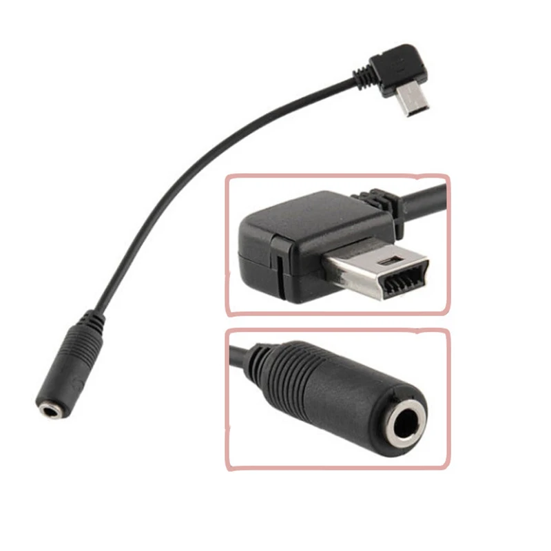 Мини USB 3 5 мм аудио адаптер микрофонный кабель для Gopro Hero + 4 Hero3 комплект