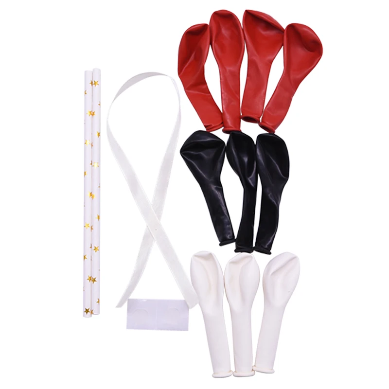 B10-1set 1 комплект 10 шт. 5 дюймов шар гирлянда Арка торт комплект экстракласса День Рождения украшения детский душ свадебный десерт украшения принадлежности - Цвет: B10-1set