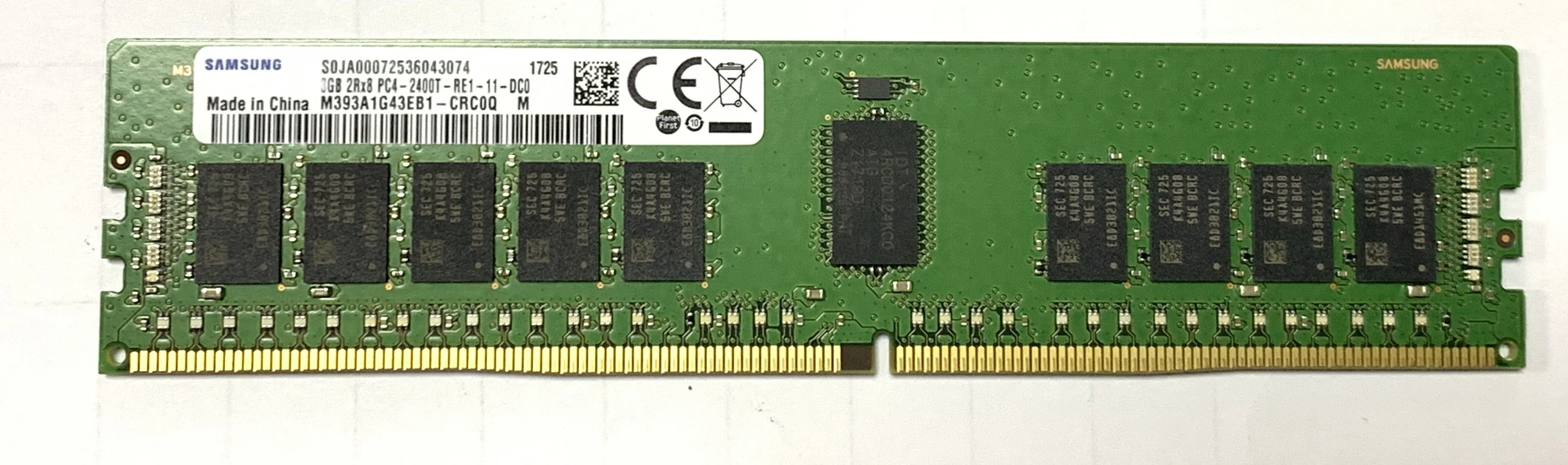 X99 набор материнских плат с Ксеон E5 2620 V3 SR207 2 × 4 ГБ = 8 Гб 2400 МГц DDR4 память ECC Reg
