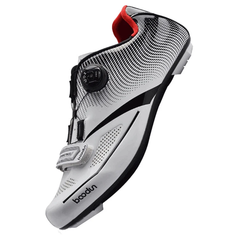 Сверхлегкий велосипедные туфли из дышащих материалов, Водонепроницаемый шоссейный велосипед гоночная обувь Дорожный велосипед Велоспорт само-фиксирующий башмак, мужская спортивная обувь