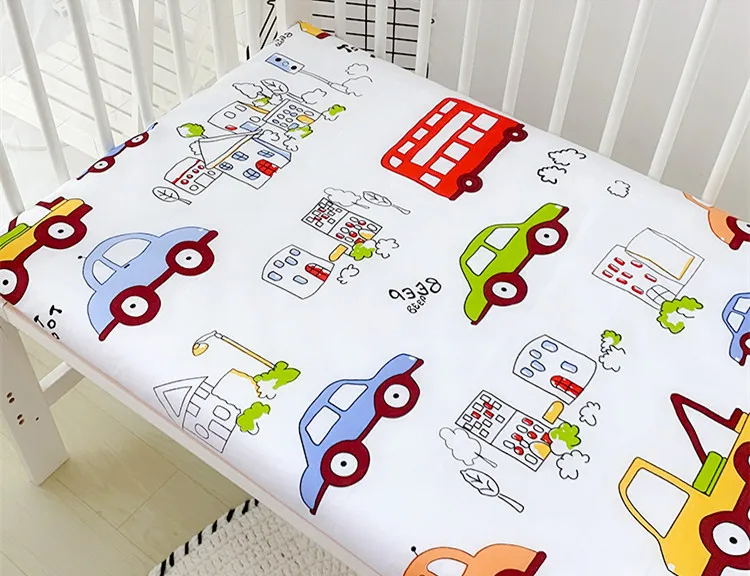  6PCS Infant/Newborn Bedroom Bedding SetBaby Bedding Set Cushion toddler Protection (4bumpers+sheet+ - 32510595991