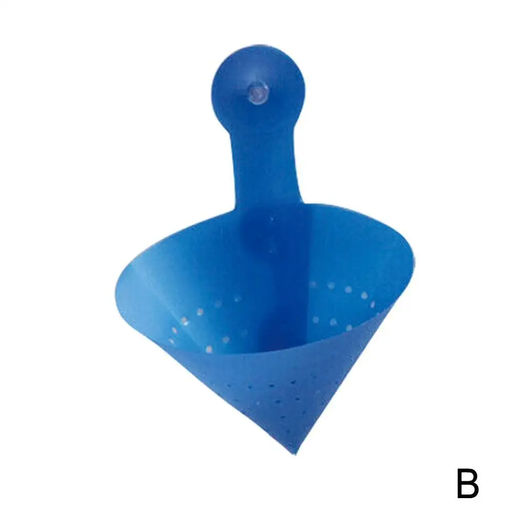 Foldable Kitchen Simple Sink Stopper Self-standing Sink Stopper Anti-Blocking Device Draining Water Cleaning Kitchen Bath - Цвет: B