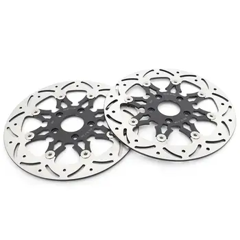 

BIKINGBOY 11.5" Floating Front Brake Discs Disks Rotors For Harley Dyna 1340 FXD Super Glide FXDL Low Rider FXEF Fat Bob