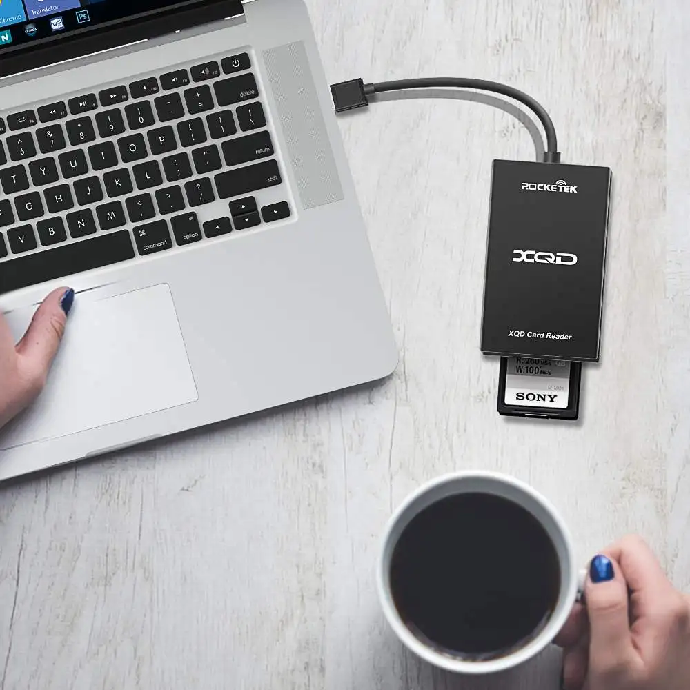 Rocketek USB 3,0 XQD карта памяти XQD-S кард-ридер высокая скорость до 5 Гбит/с для компьютера Windows/Mac OS