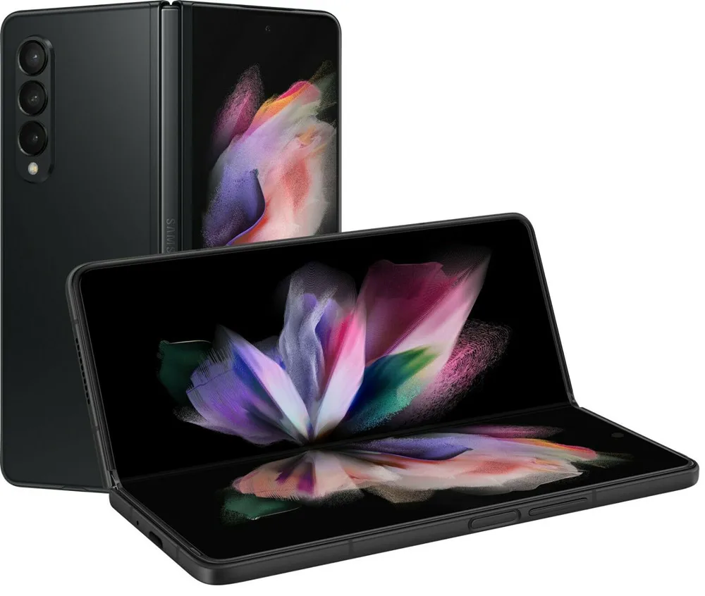 Samsung Galaxy Z Fold3 Fold 3 5G F926U1 F926N F926B 7.6" Foldable AMOLED 12GB RAM 256/512GB ROM NFC Snapdragon 99% Cell Phone
