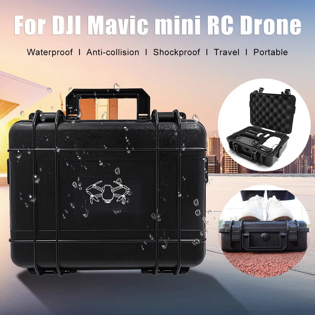 Новинка для DJI Mavic mini RC Drone Специальный ABS чехол для костюма водонепроницаемый ящик взрывозащищенный чехол s Футляр для путешествий жесткий чехол z1206